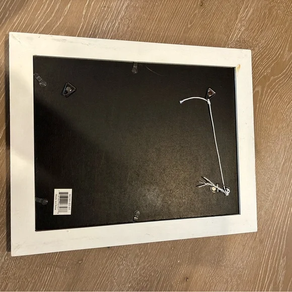 White Framed Eiffel Tower Wall Art - Picture 2 of 5